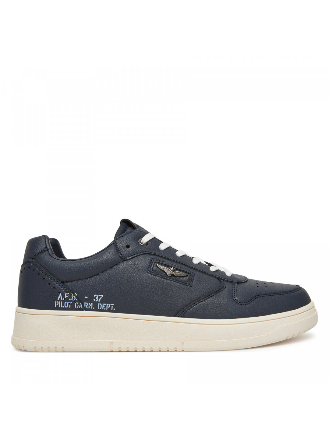 Sneakersy Aeronautica Militare 251SC235PL277 Tmavomodrá